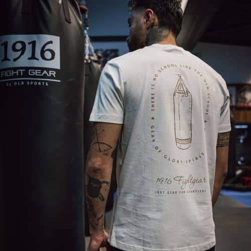 1916 fight gear t-shirt boxing bag off white