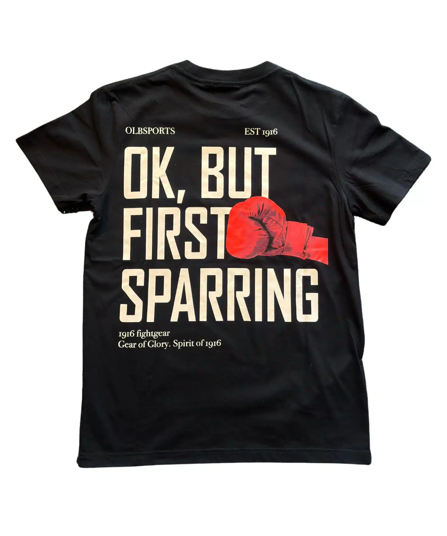 1916 Fight Gear T-Shirt First Sparring Black