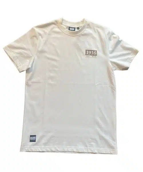 1916 Fight Gear T-Shirt Boxing Bag Off White