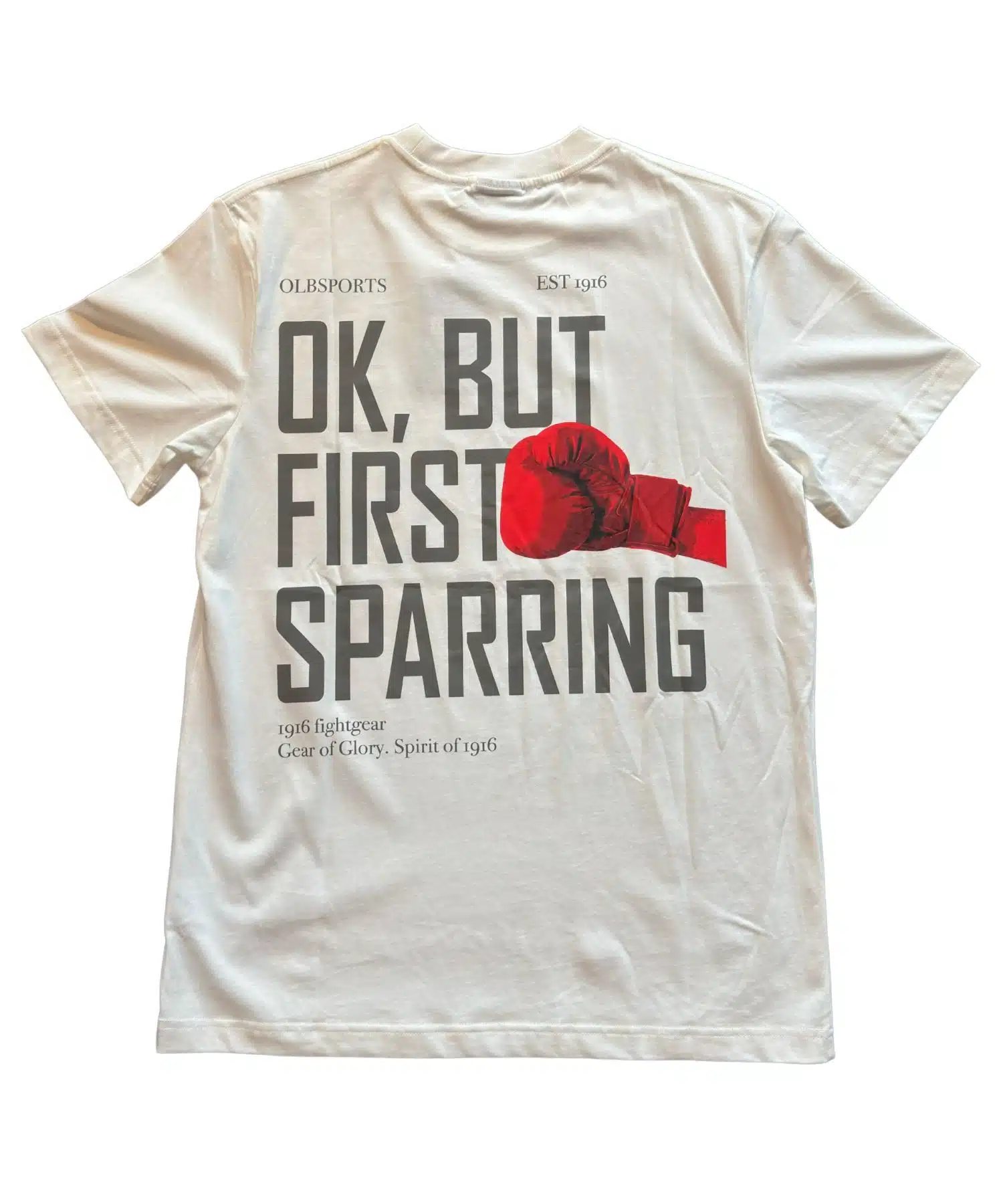 1916 Fight Gear T-Shirt First Sparring Off White
