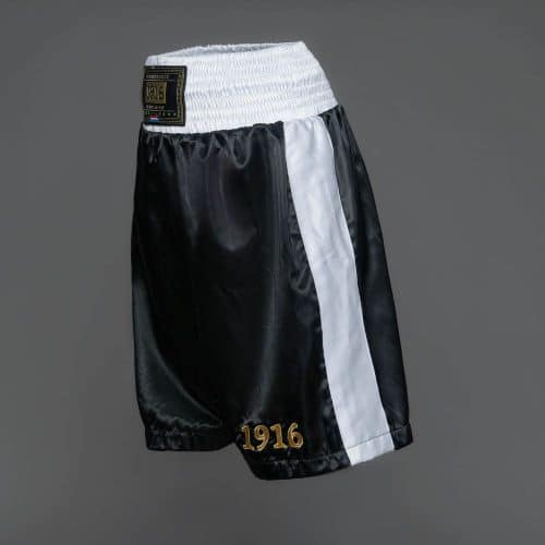 1916 Fight Gear Boksbroek Premium Elite Black/White