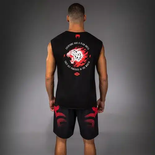 Venum X Mike Tyson Tiger Sleeveless T-Shirt Deep Black