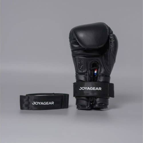 Joya Gear Lace Up Veter Bokshandschoenen Strap Black/White