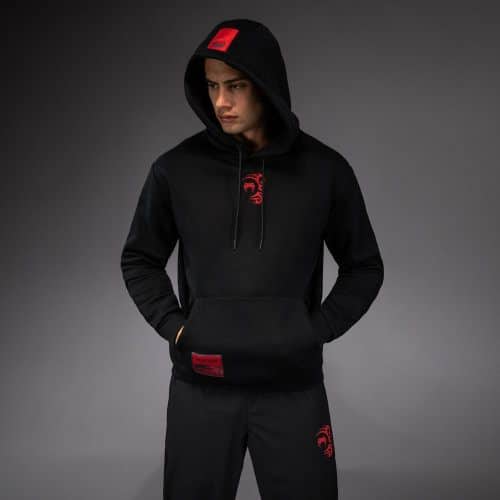 Venum X Mike Tyson Tiger Hoodie Deep Black/Intense Red