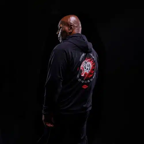 Venum X Mike Tyson Tiger Track Jacket Deep Black/Intense Red