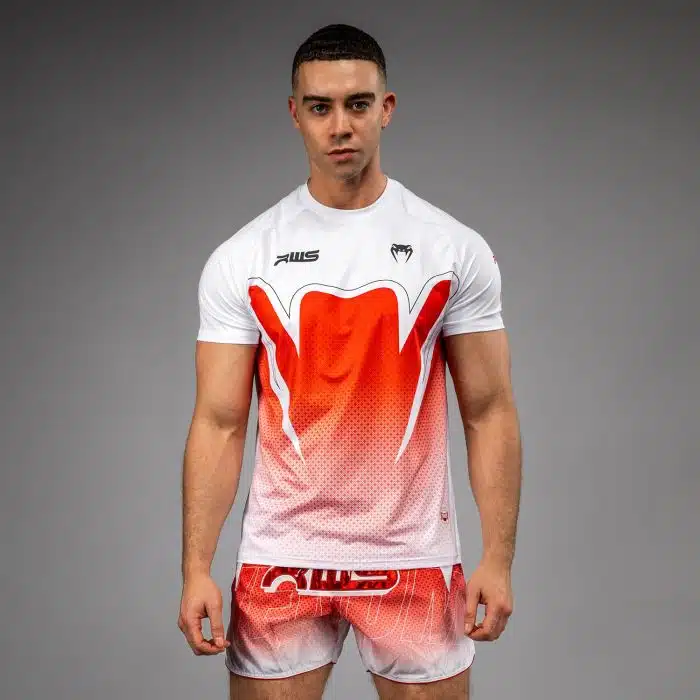 Venum X RWS 2.0 T-Shirt Dry Tech White/Red