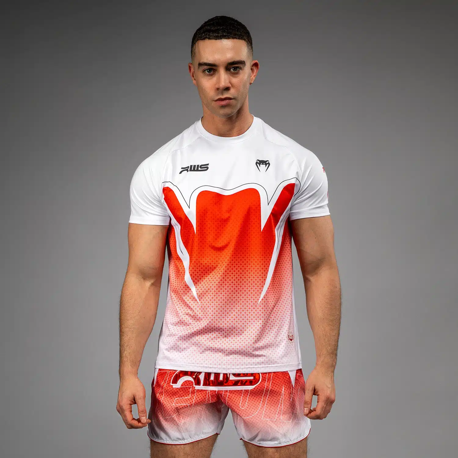 Venum X RWS 2.0 T-Shirt Dry Tech White/Red