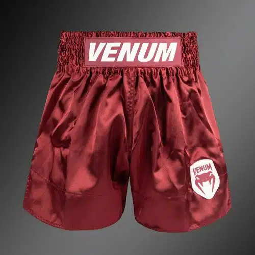 Venum Classic Evo Muay Thai Short Burgundy