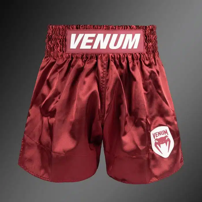 Venum Classic Evo Muay Thai Short Burgundy