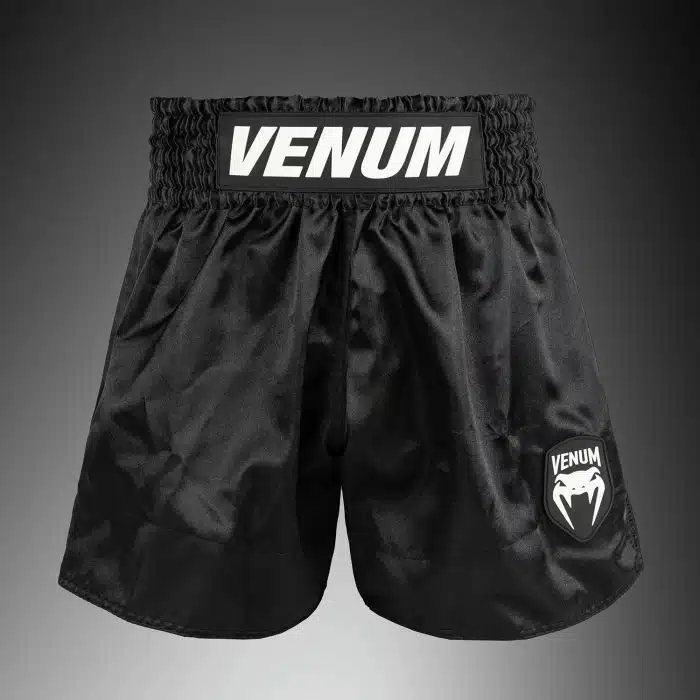Venum Classic Evo Muay Thai Short Black/White