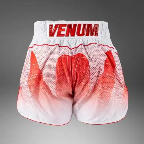 Venum X RWS 2.0 Muay Thai Shorts White/Red