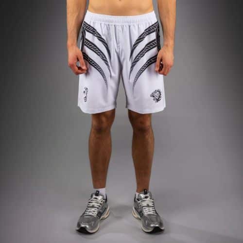 Venum X Mike Tyson Tiger Trainingshort White/Deep Black