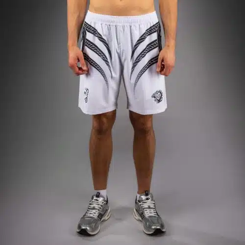 Venum X Mike Tyson Tiger Trainingshort White/Deep Black