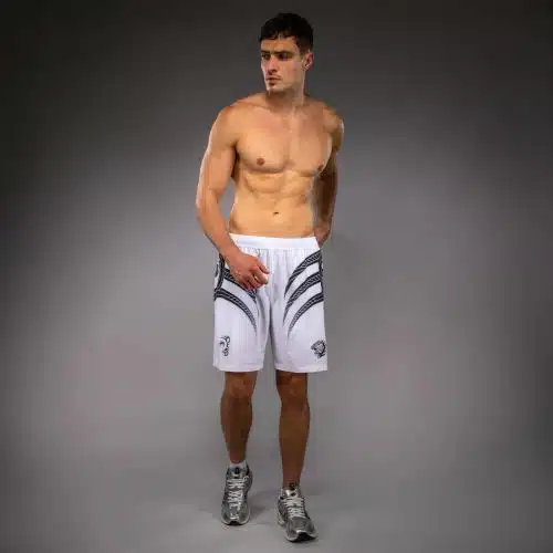 Venum X Mike Tyson Tiger Trainingshort White/Deep Black