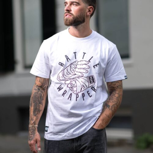 1916 fight gear baatle wrapper shirt white