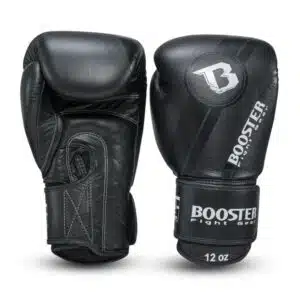 booster bokshandschoenen black foil