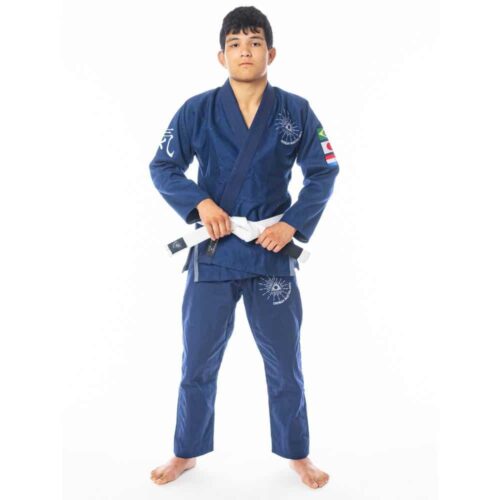 Energia fight wear bjj gi blue