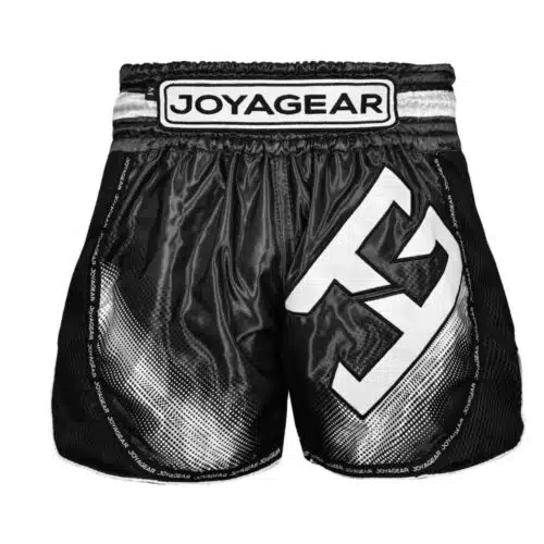 Joyagear kickboksbroek evolution zwart/wit