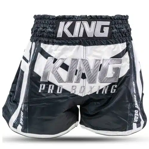 King Kickboksbroek Endurance 4 Zwart/Wit