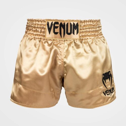 Venum kickboksbroek muay thai classic goud