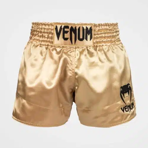Venum kickboksbroek muay thai classic goud