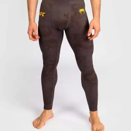 UFC Fusion by Venum Fight Week Performance Leggings voor Heren - Earthen Brown