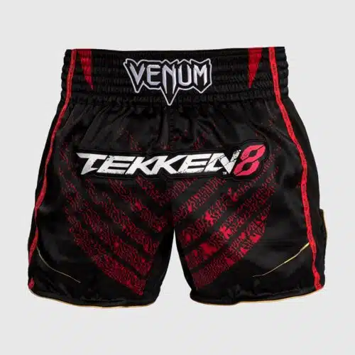 Venum X Tekken 8 Fightshort Marshall Law Black/Red