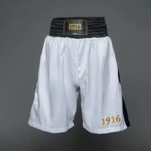 1916 Fight Gear Boksbroek Premium Elite White/Black