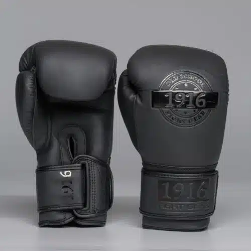 1916 Fight Gear Bokshandschoen Legend Pu Zwart