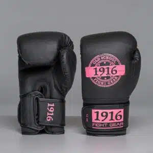 1916 Fight Gear Bokshandschoen Legend Pu Zwart/Roze