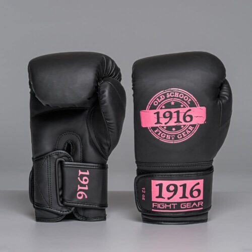 1916 Fight Gear Bokshandschoen Legend Pu Zwart/Roze