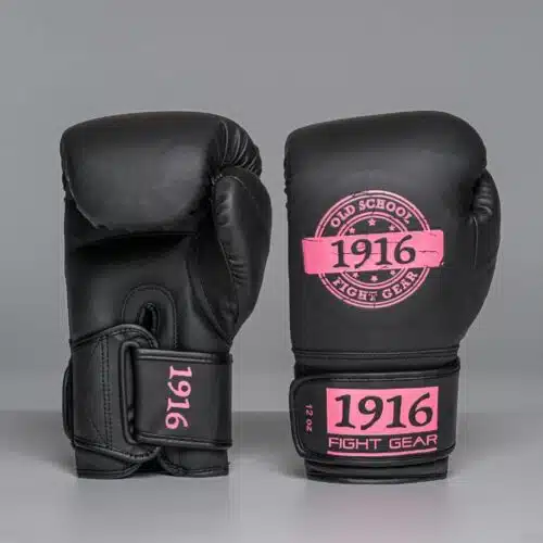 1916 Fight Gear Bokshandschoen Legend Pu Zwart/Roze