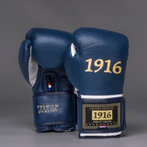 1916 Fight Gear Bokshandschoenen Premium Elite Dark Navy/White