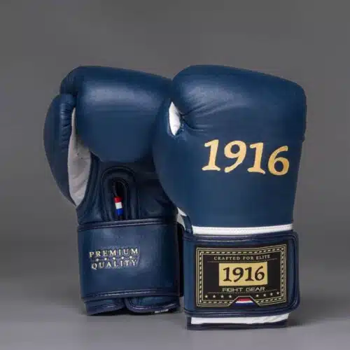 1916 Fight Gear Bokshandschoenen Premium Elite Dark Navy/White