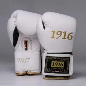 1916 Fight Gear Bokshandschoenen Premium Elite White/Black