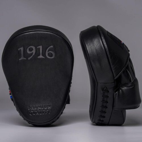 1916 Fight Gear Premium Elite Handpads Black