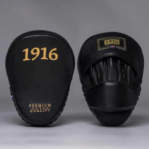 1916 Fight Gear Premium Elite Handpads Black/Gold