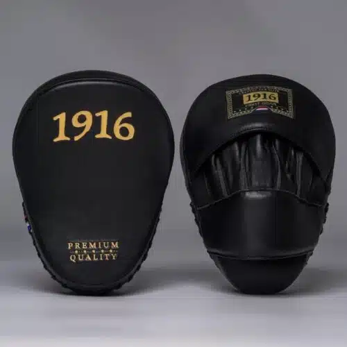 1916 Fight Gear Premium Elite Handpads Black/Gold