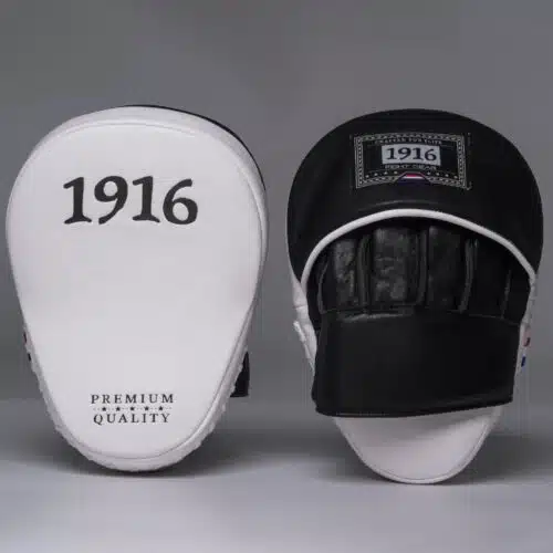 1916 Fight Gear Premium Elite Handpads White