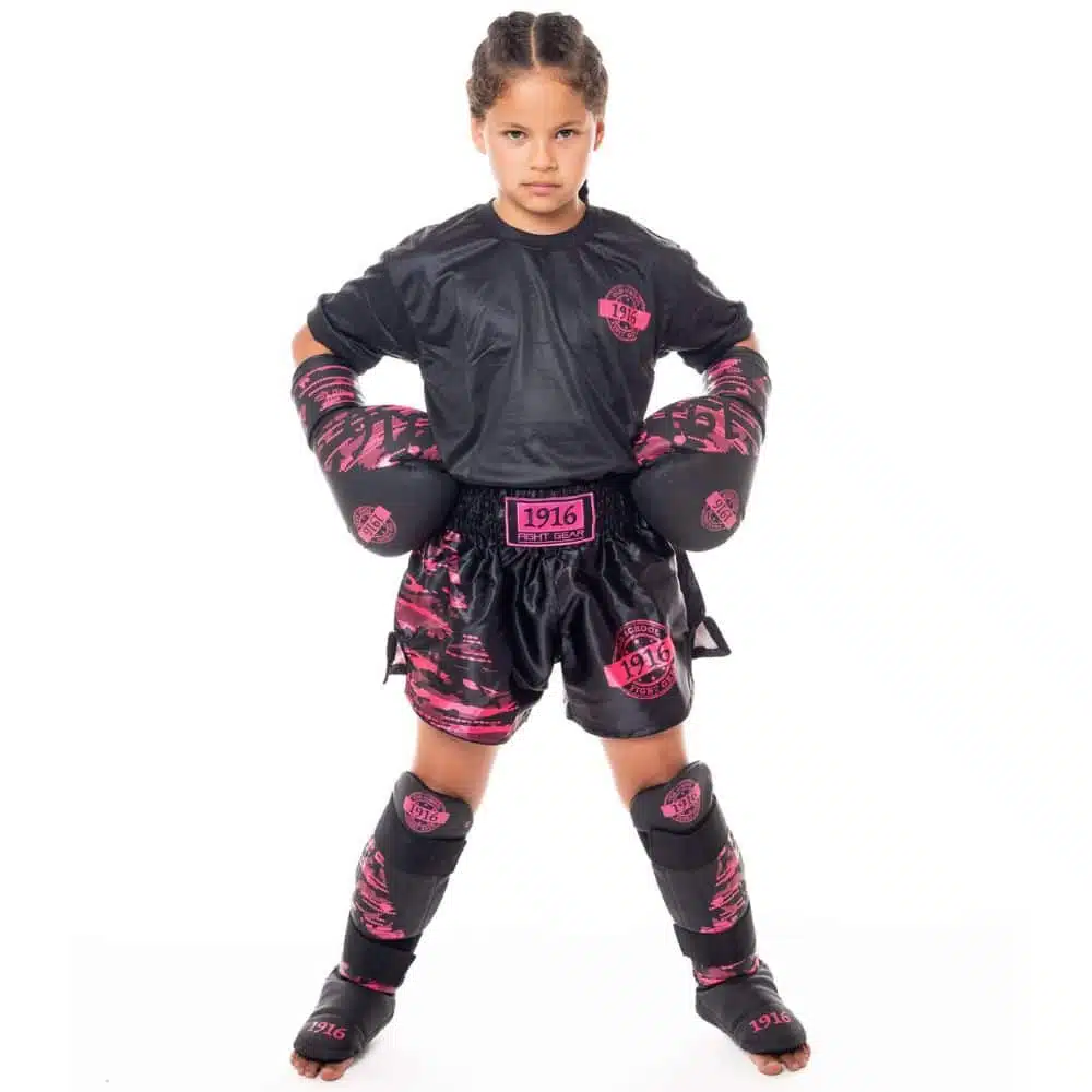 1916 fight gear youth fighter pink