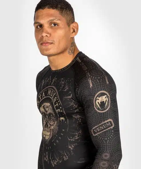 Venum long sleeve rashguard santa muerte