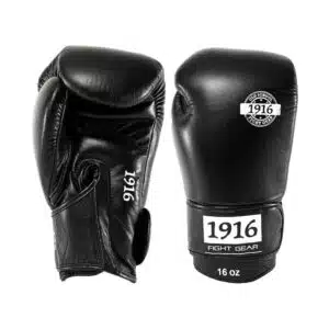 1916 bokshandschoen victory zwart/wit