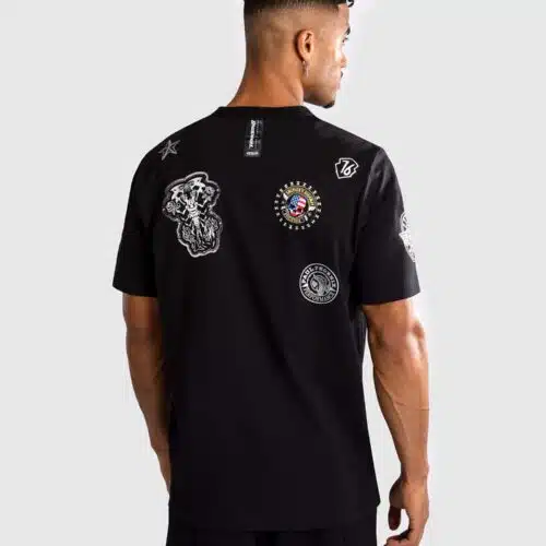 Venum X Tekken 8 Spats Paul Phoenix Black/Blue