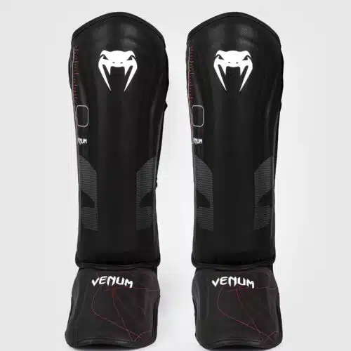 Venum Scheenbeschermers Tactical XT Black/Fire Red