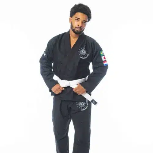Energia fight wear bjj gi black