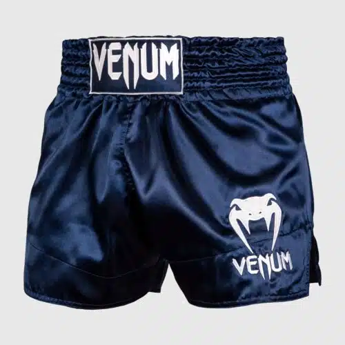 Venum Muay Thai Kickboksbroek Classic Blauw/Wit