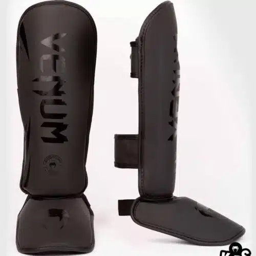 Venum challenger scheenbeschermers kids matte/black