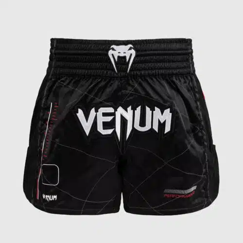 Venum Muay Thai Shorts Tactical XT Black/Fire Red
