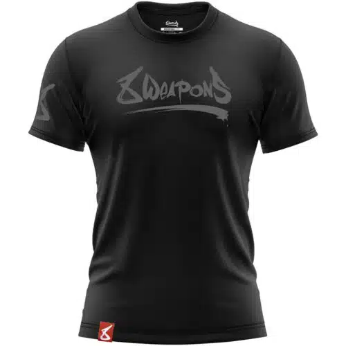 8weapons T-Shirt Unlimited 2.0 Black/Black