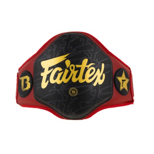 Fairtex X Booster Belly Protector Black/Red